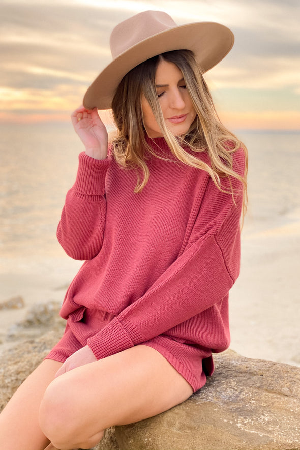 Bask Oversized Knit Pullover