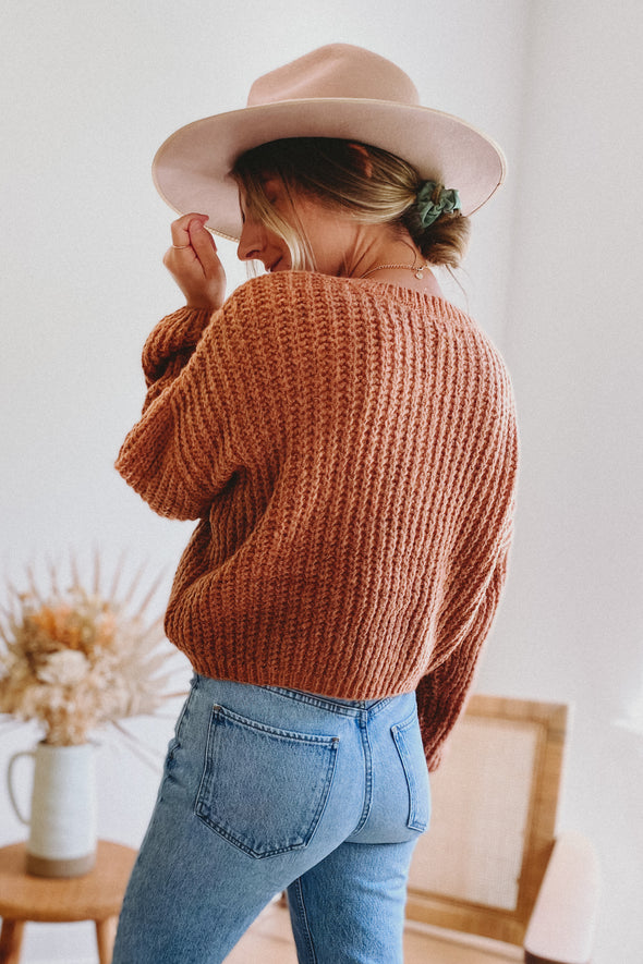 Harvest Golden Knit Sweater