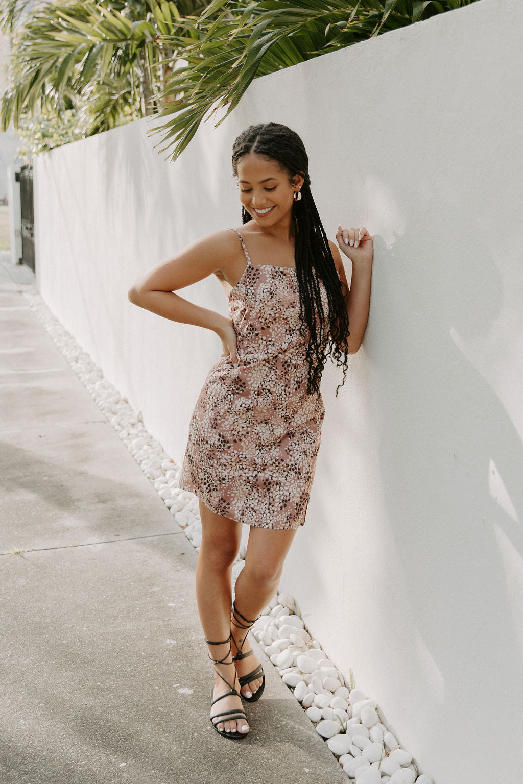 Billie Leopard Mini Dress  Ale Collective