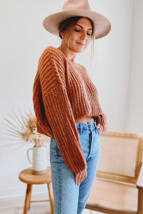 Harvest Golden Knit Sweater