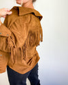 ASTR the Label Etta Fringe Suede Jacket