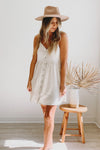 Palm Linen Dress