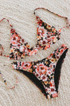 Beaufille Ruffled Triangle Bikini Top // MINKPINK