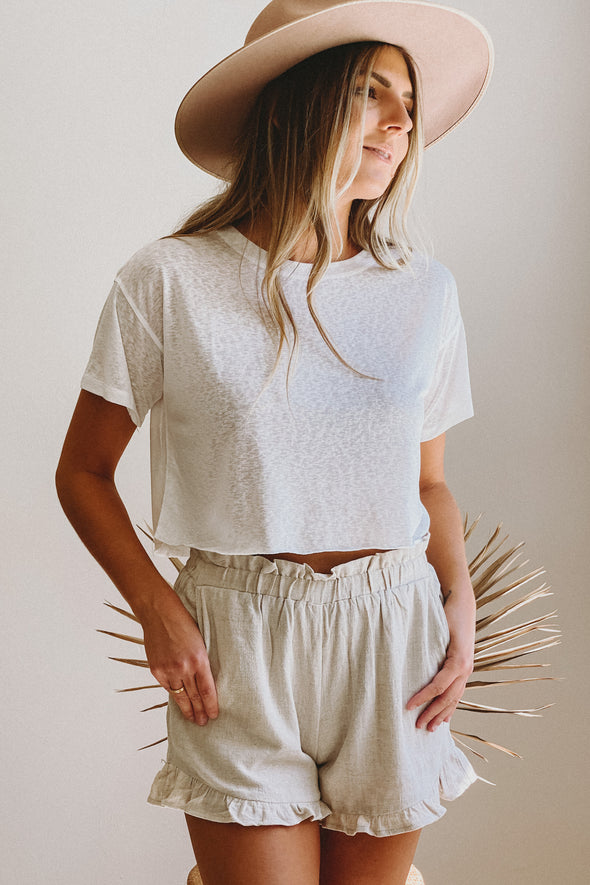 Parker Cropped Tee