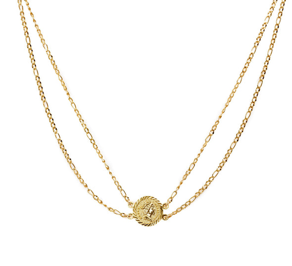 Bracha Isadora Double Chain Necklace