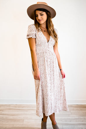 Roxanne A-line Midi Dress