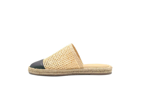 Palau Fishnet Mule Espadrille