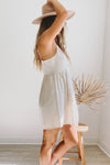 Palm Linen Dress