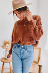 Harvest Golden Knit Sweater