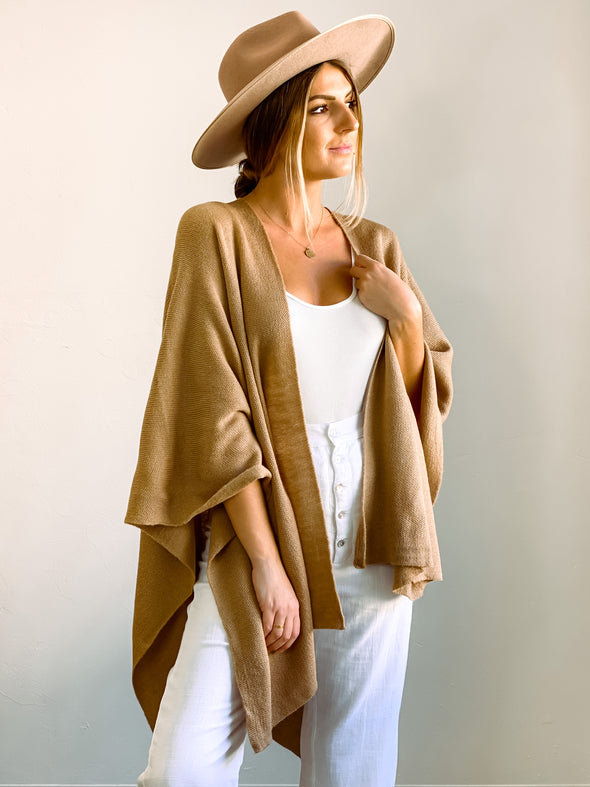 Twig Poncho Cardigan