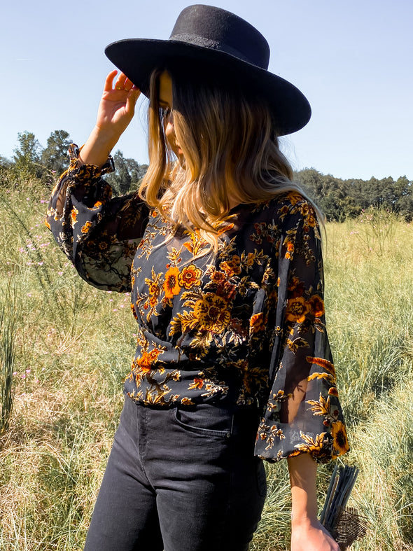 Nora Floral Blouse