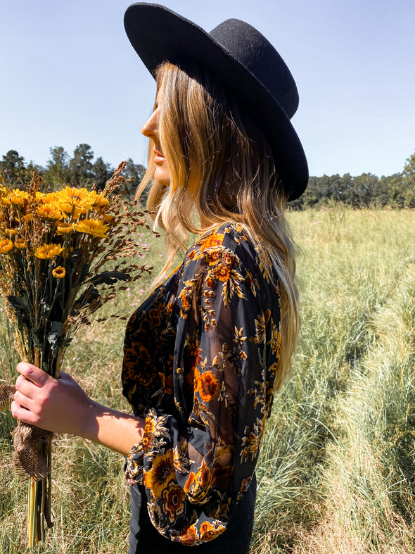 Nora Floral Blouse