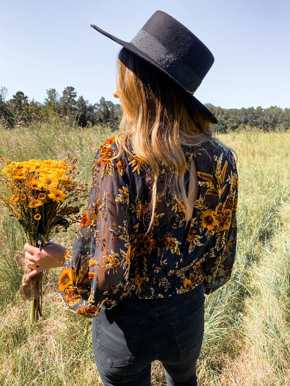 Nora Floral Blouse