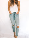 Money Maker High Rise Vintage Skinny Jeans