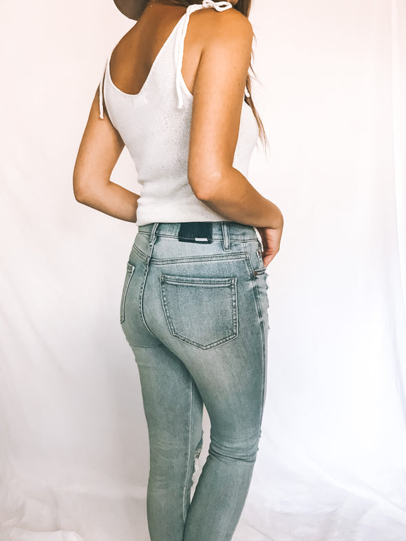 Money Maker High Rise Vintage Skinny Jeans