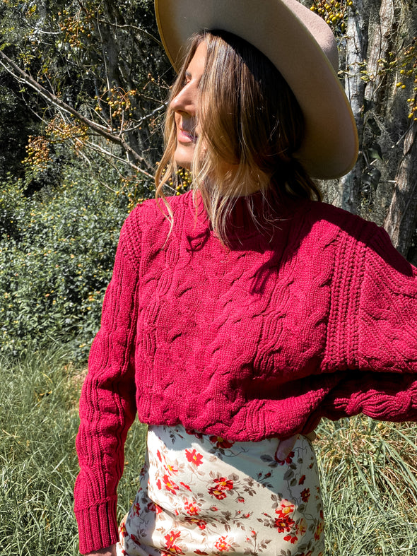 Macaron Turtleneck Sweater