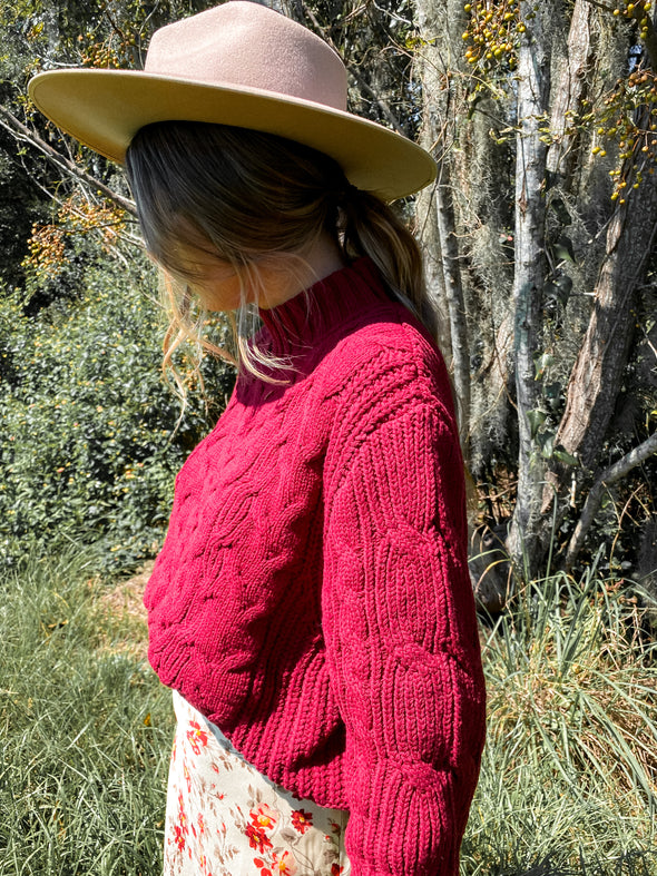 Macaron Turtleneck Sweater