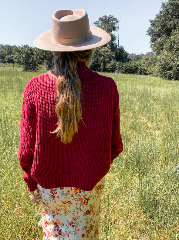 Macaron Turtleneck Sweater