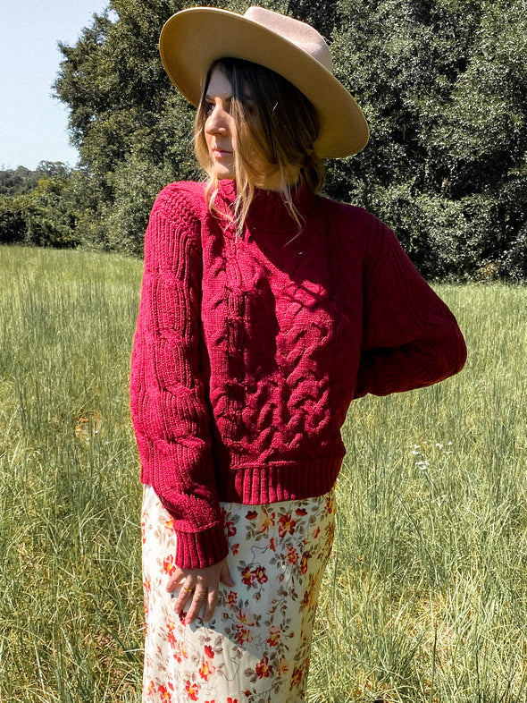 Macaron Turtleneck Sweater