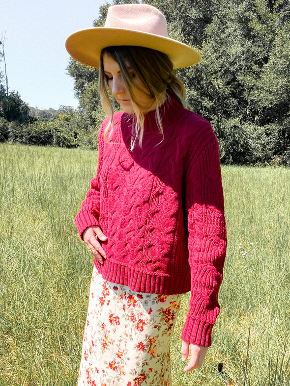 Macaron Turtleneck Sweater