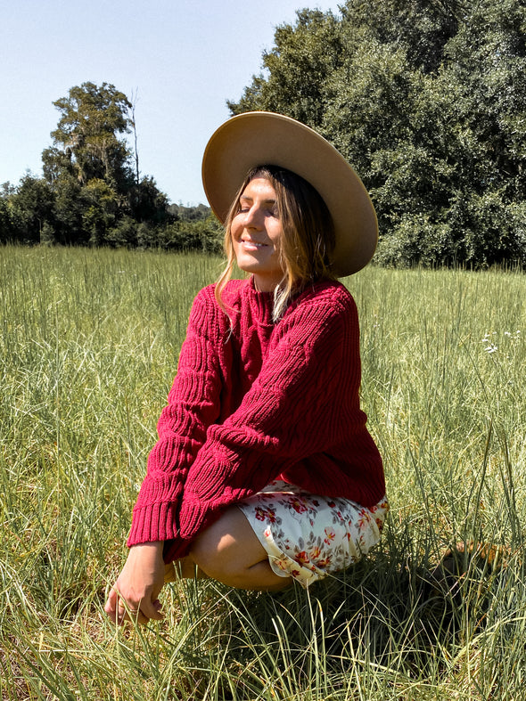 Macaron Turtleneck Sweater