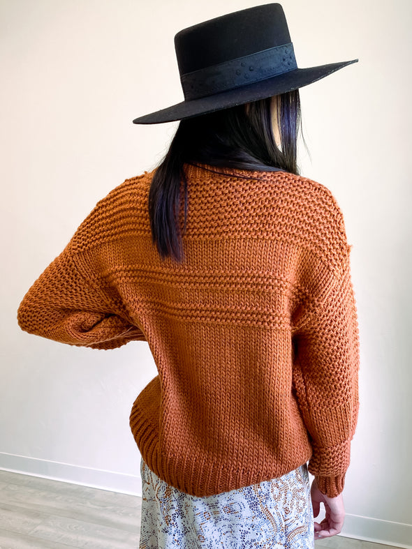 Desert Daze Chunky Fringe Sweater // MINKPINK