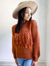 Desert Daze Chunky Fringe Sweater // MINKPINK