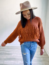 Desert Daze Chunky Fringe Sweater // MINKPINK