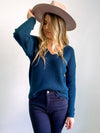 Gentle Fawn Tucker Teal Sweater